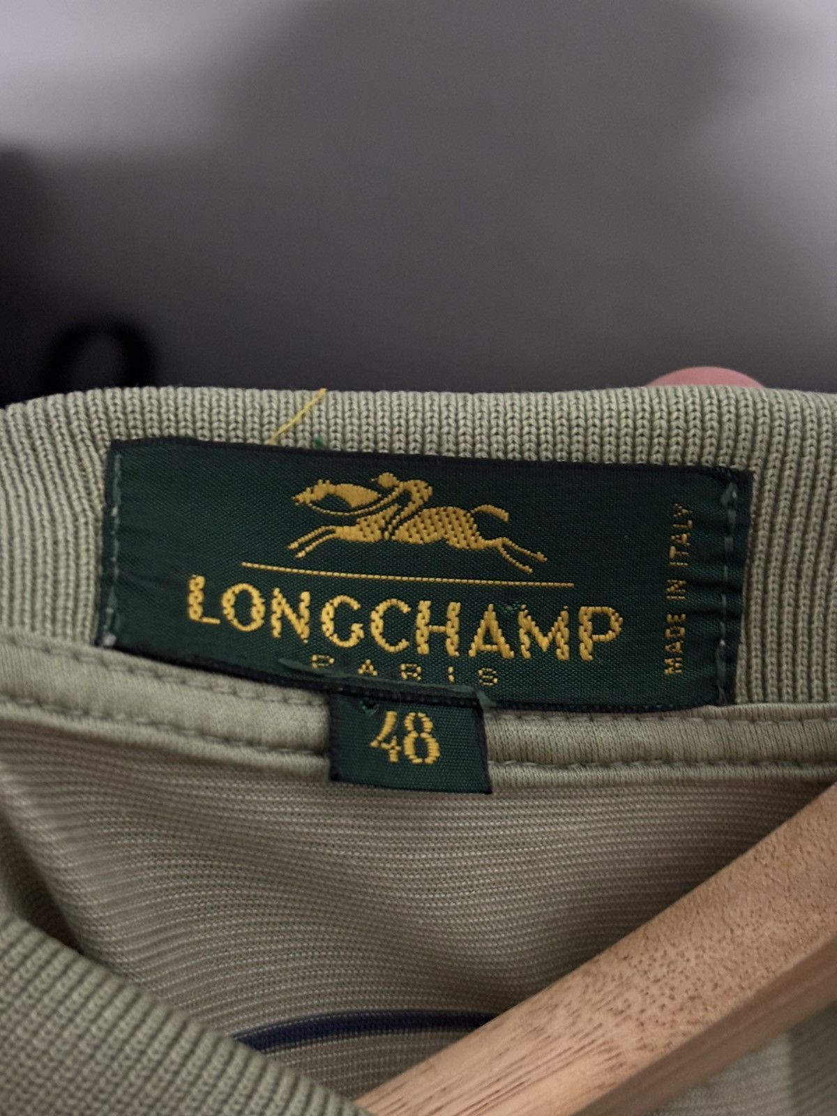 Longchamp Vintage Longchamp Stripe Polo Shirt Size US M / EU 48-50 / 2 - 6 Thumbnail