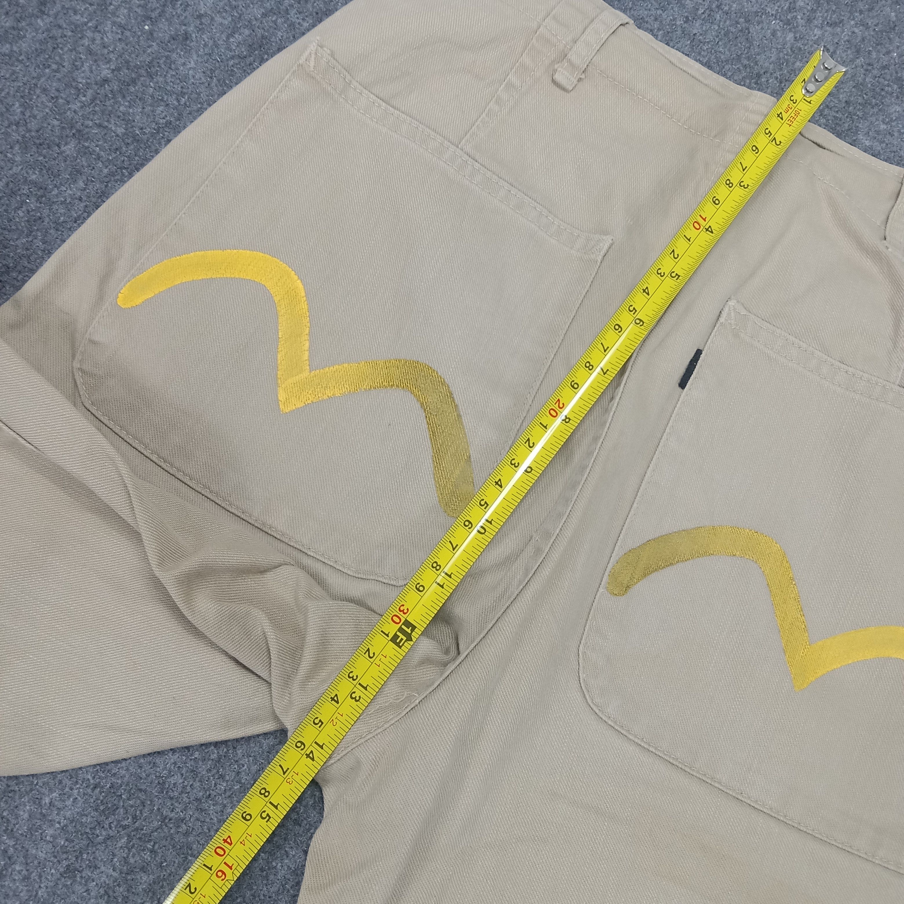 Evisu × Vintage Evisu Japanese Brand Daicock Custom Art Pants Size US 27 - 10 Thumbnail