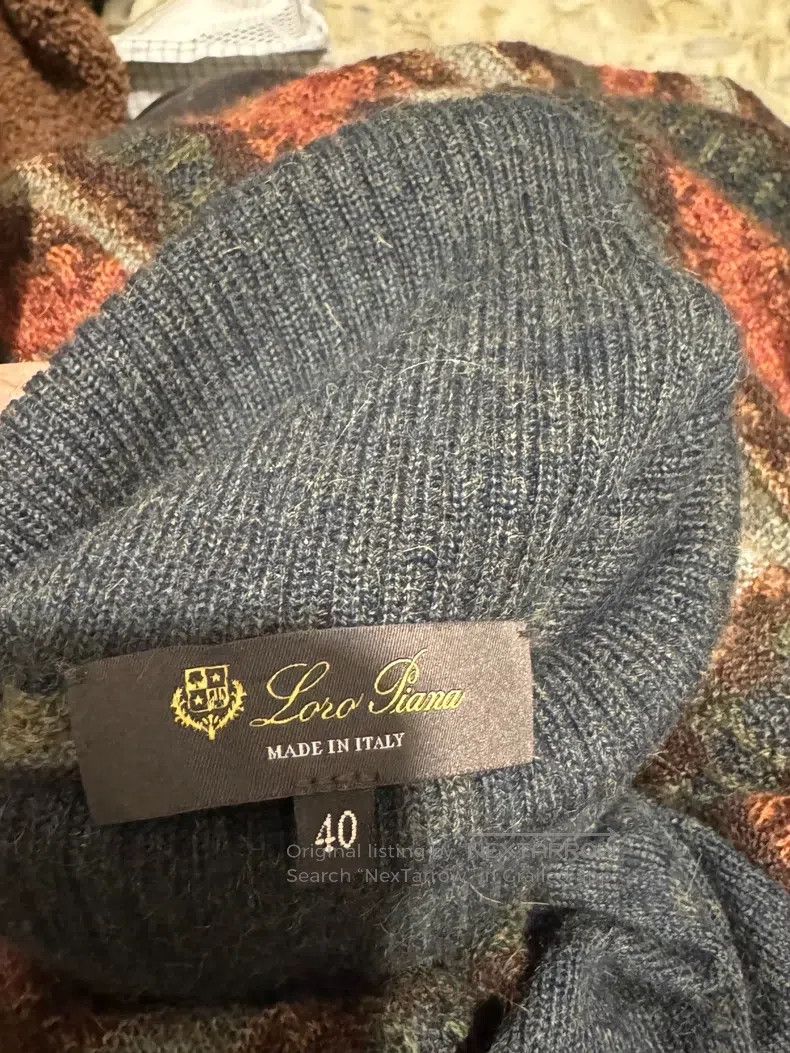 Loro Piana Loro Piana Cashmere and alpaca wool blend high-neck sweate Size XS / US 0-2 / IT 36-38 - 4 Thumbnail