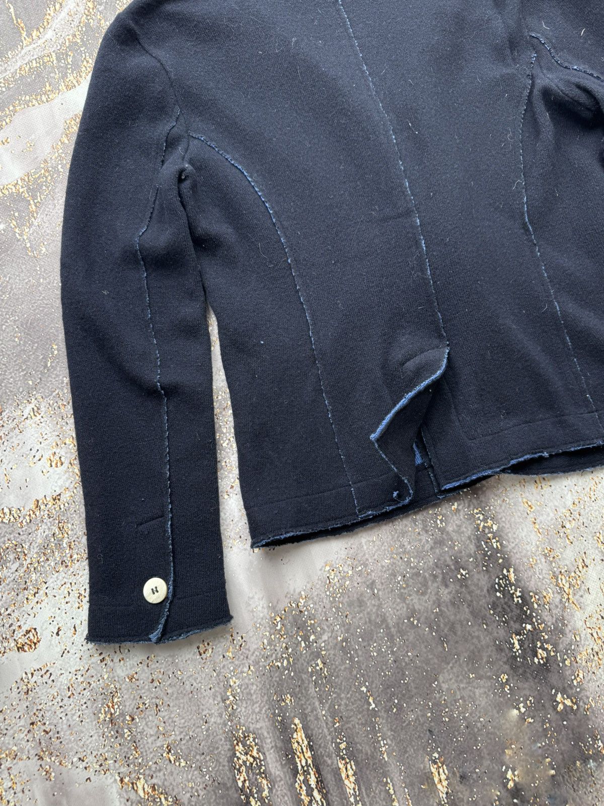 Vintage × Warehouse Warehouse Project Vintage Amazing Wool Blazer Size 40S - 8 Thumbnail