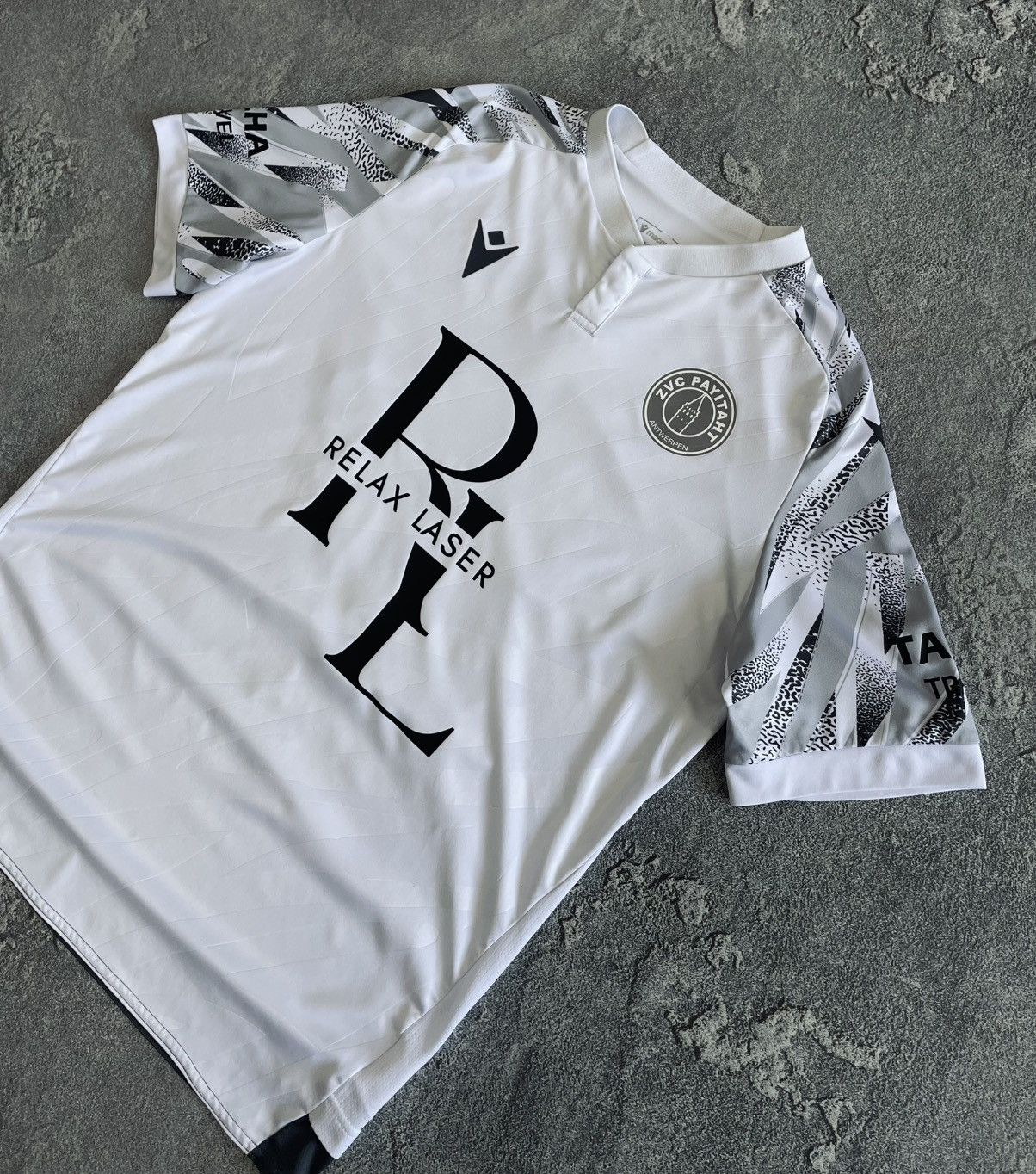 Macron Macron ZVC Payitaht ANTWERPEN #67 Match Issue Futsal Jersey Size US L / EU 52-54 / 3 - 4 Thumbnail