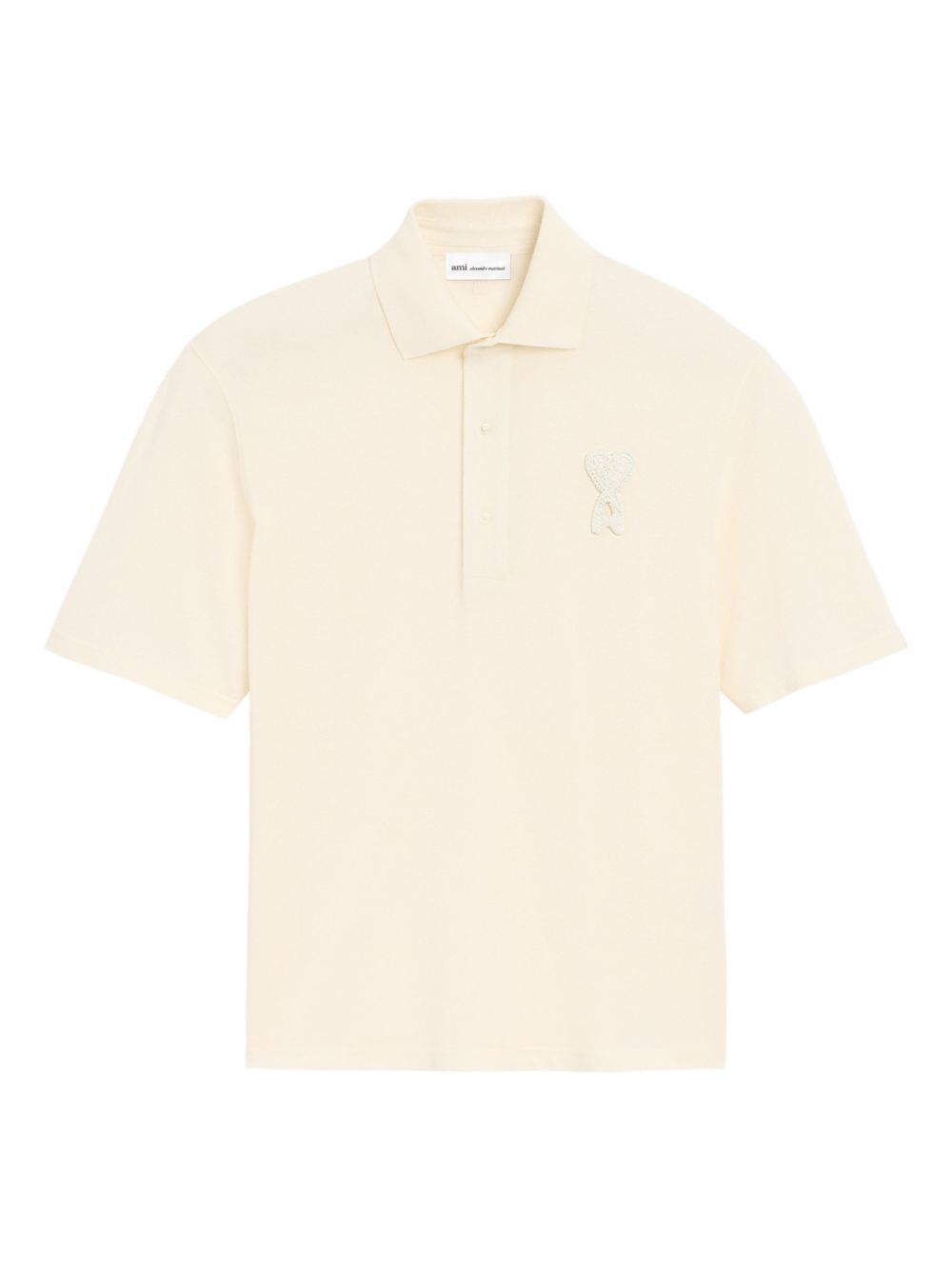 AMI AMI DE COEUR COTTON POLO SHIRT Size US S / EU 44-46 / 1 - 1 Thumbnail