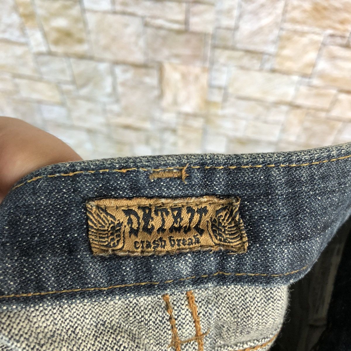 Japanese Brand Detail Blue Distressed Denim Pants #A132 Size 25" / US 0 / IT 36 - 22 Thumbnail