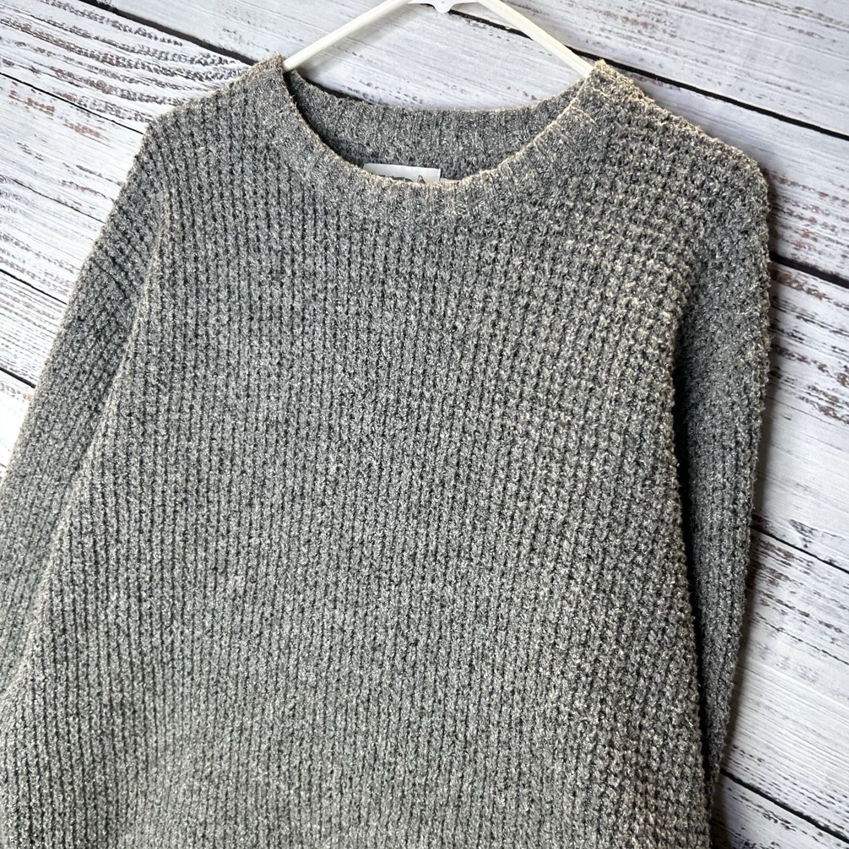 Vintage Wellen Cotton Blend Headlands Crewneck Pullover Knit Sweater Gray Men’s Large Size US L / EU 52-54 / 3 - 3 Thumbnail