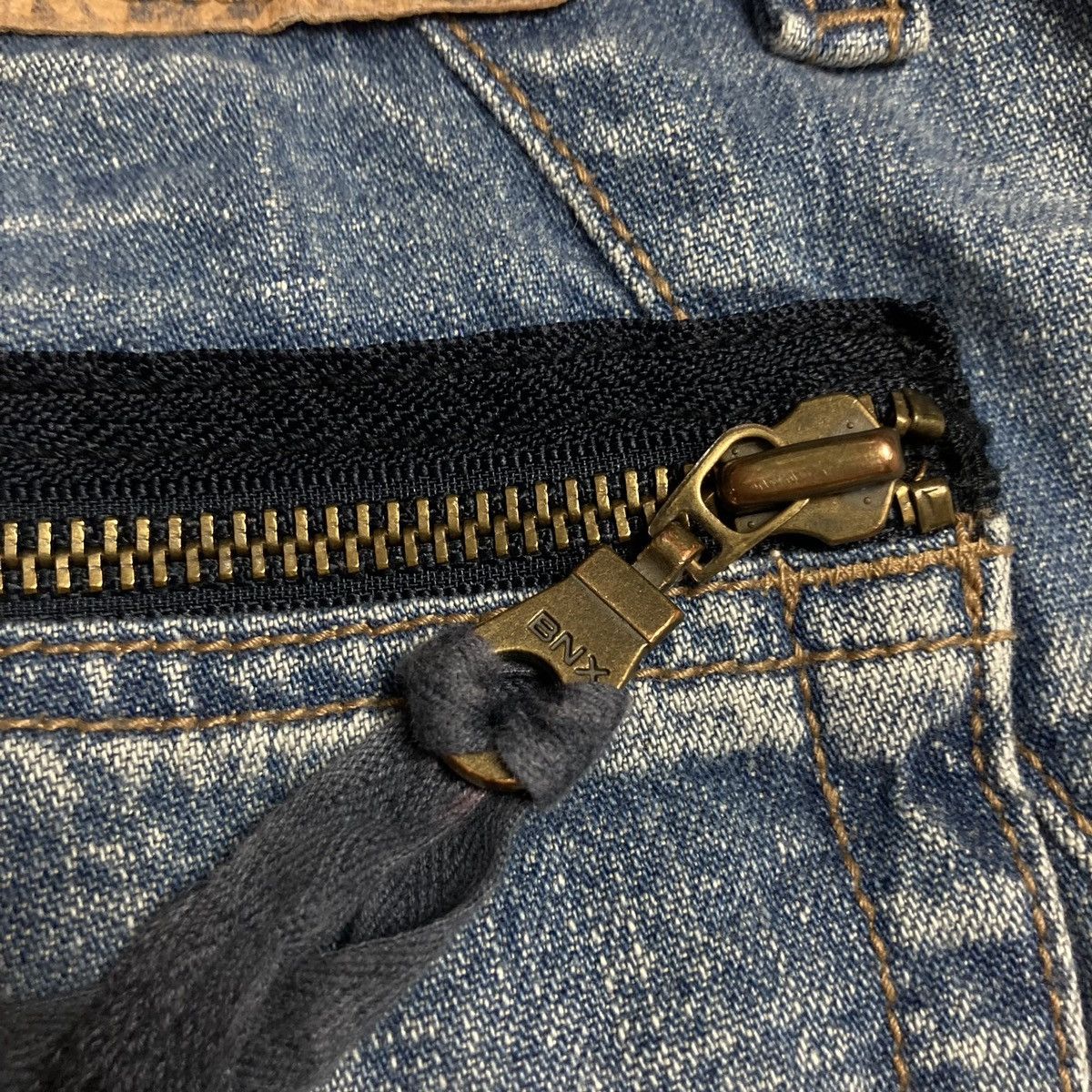Hysteric Glamour DNX Cargo Jeans Patchwork Studded Washed Rare Design💥 Size US 33 - 10 Thumbnail