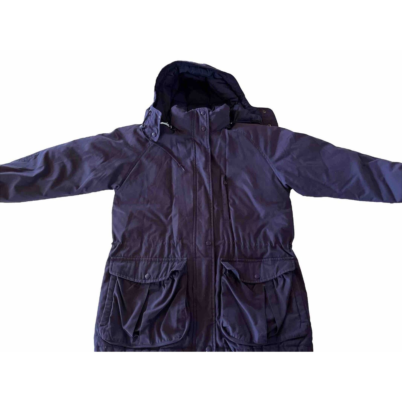 Eddie Bauer Eddie Bauer Vintage Women’s Large Purple LS Goose Down Coat Size L / US 10 / IT 46 - 1 Thumbnail
