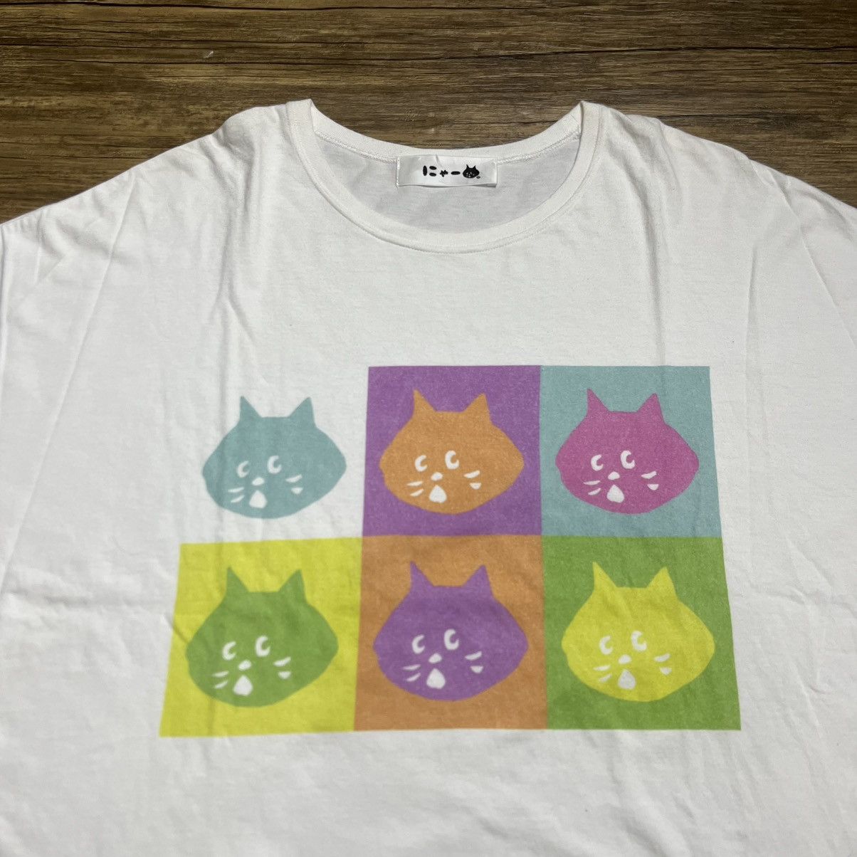Ne-Net Ne-Net Box Logo Cat Tee Size US M / EU 48-50 / 2 - 3 Thumbnail