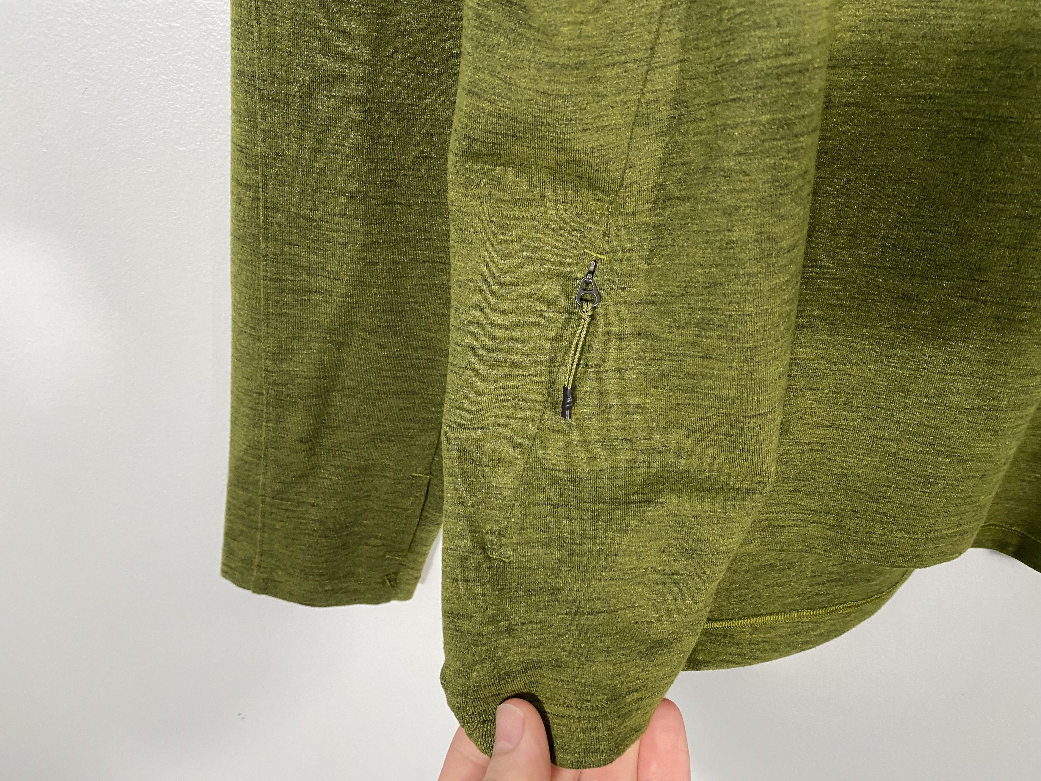 Lululemon M3CMXS - Lululemon Surge Warm Half Zip Green size L Size US L / EU 52-54 / 3 - 4 Thumbnail