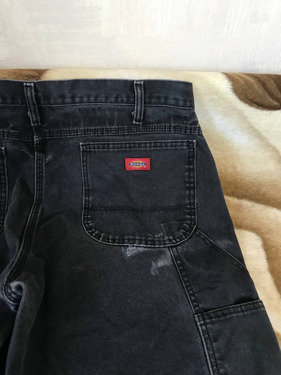 Vintage 🔥 90s Dickies Vintage Y2K Baggy Work Cargo Pants Denim Size US 34 / EU 50 - 6 Thumbnail