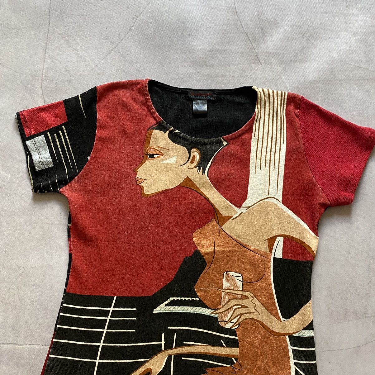 Custo Barcelona Y2K Custo Barcelona Hysteric Glamour Style Cute T-Shirt Tee Size M / US 6-8 / IT 42-44 - 3 Thumbnail