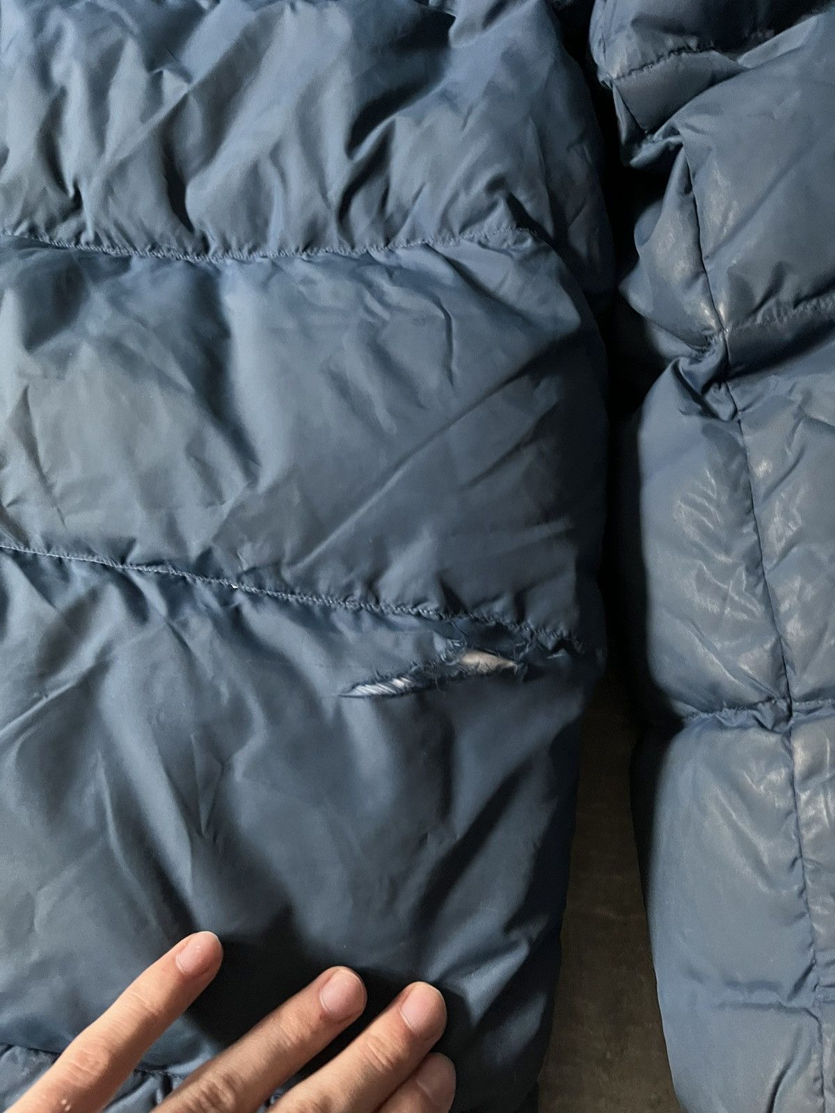 Carhartt Carhartt Raleigh Puffer vintage blue jacket feather rare Size US XL / EU 56 / 4 - 13 Thumbnail