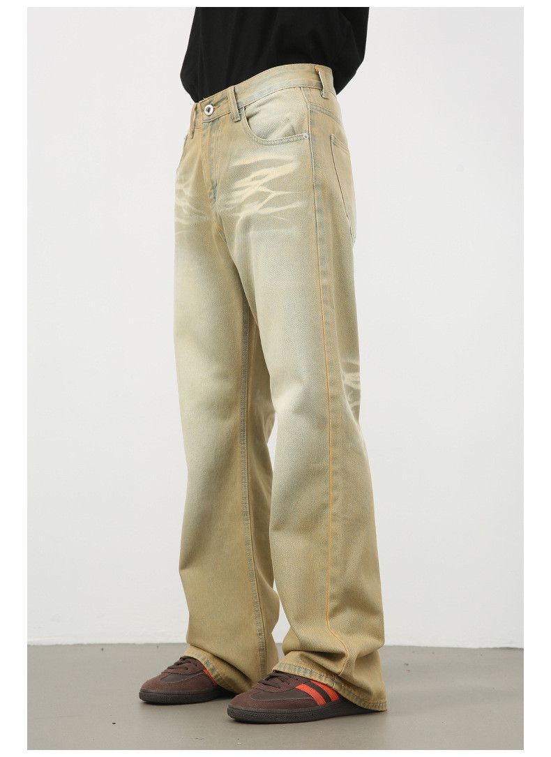 Japanese Brand Men's American Washed & Distressed Flared Jeans Size US 32 / EU 48 - 4 Thumbnail