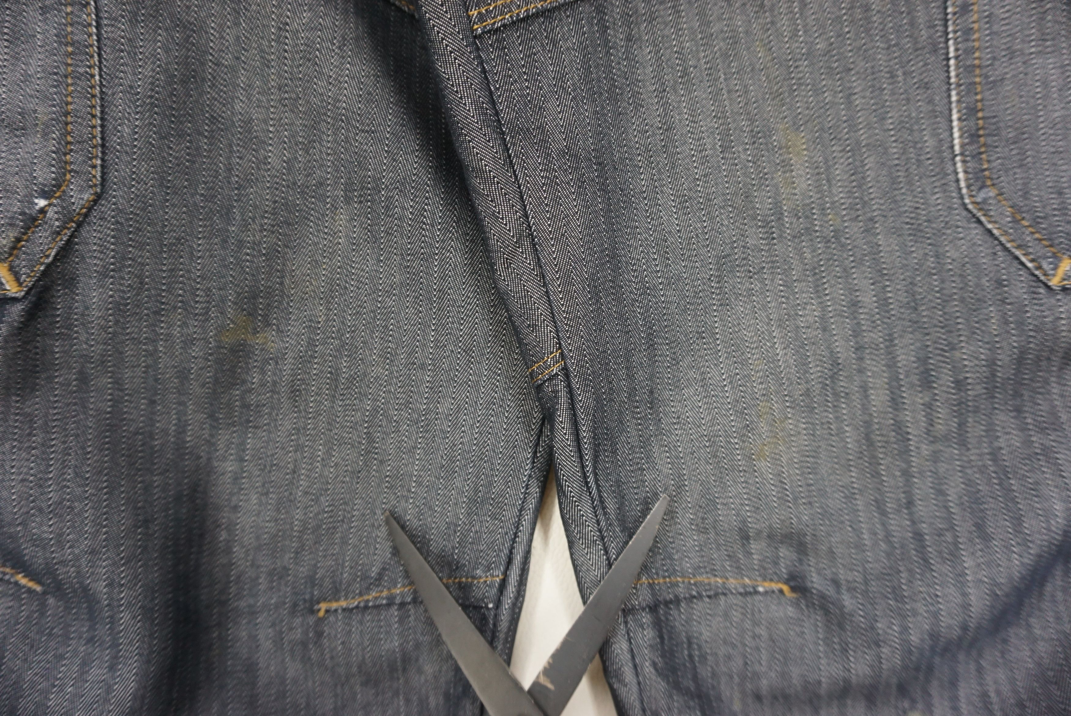 Japanese Brand Burtle Pants Size W29xL30.5 Distressed Fatigue Hickory Cargo Size US 29 - 6 Thumbnail