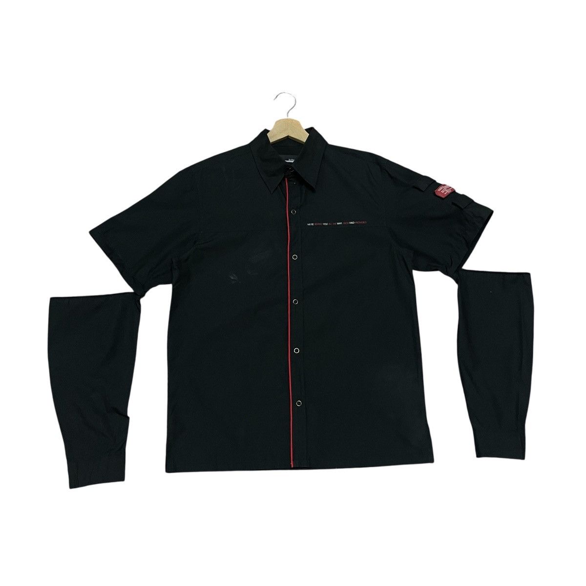 Le Grande Bleu (L.G.B.) Vintage In The Attic Detached Sleeves Patches Work Jacket Size US M / EU 48-50 / 2 - 1 Thumbnail