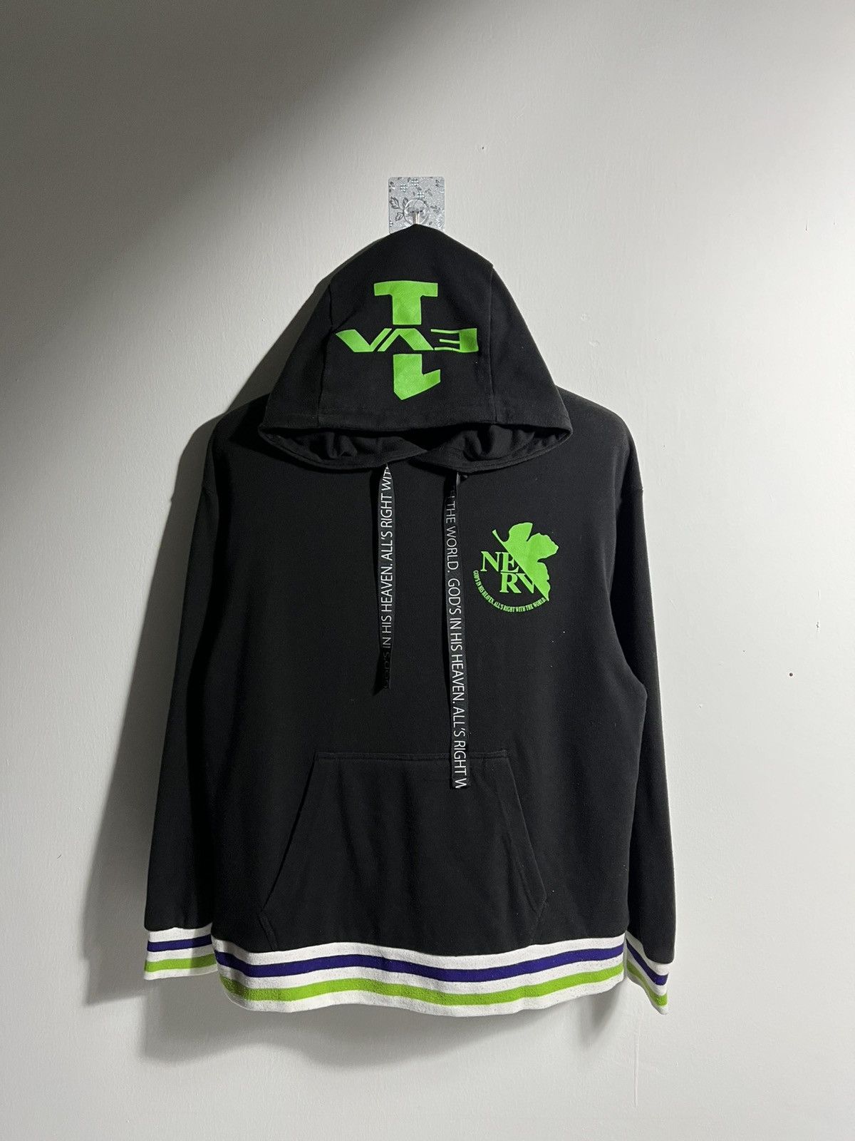 Anime Neon Genesis Evangelion EVA 1 Hoodie Size US M / EU 48-50 / 2 - 1 Thumbnail