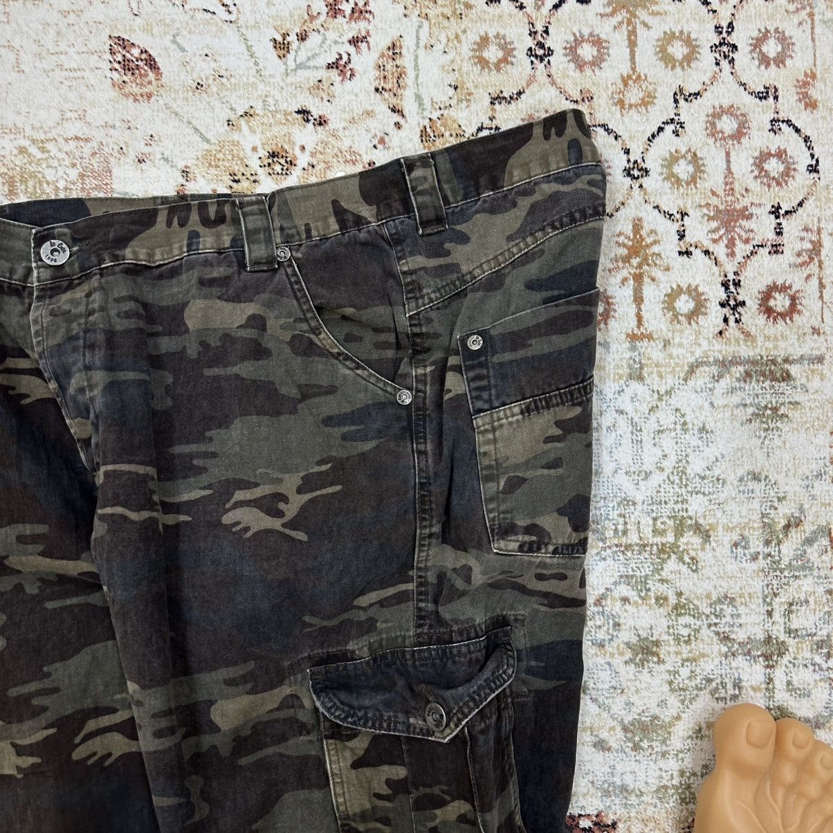 If Six Was Nine × Japanese Brand Vintage Japanese Style Military Multi-pocket Pants Multicam Size US 40 / EU 56 - 13 Thumbnail