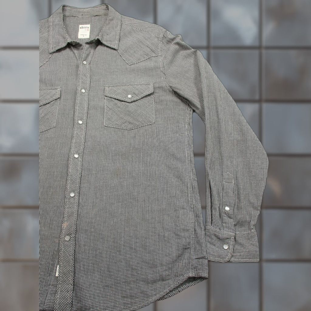 Vintage Shirts by AG Adriano Goldschmied Shirt Mens Large Long Sleeve Button Up Size US S / EU 44-46 / 1 - 1 Thumbnail