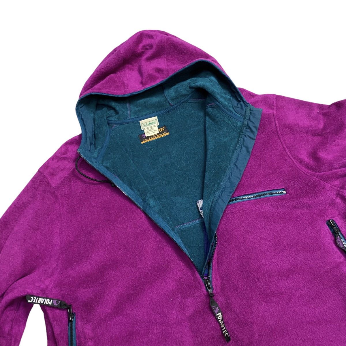 L.L. Bean × Polartec L.L Bean X Polartec magenta half zipper fleece Size XL / US 12-14 / IT 48-50 - 8 Thumbnail