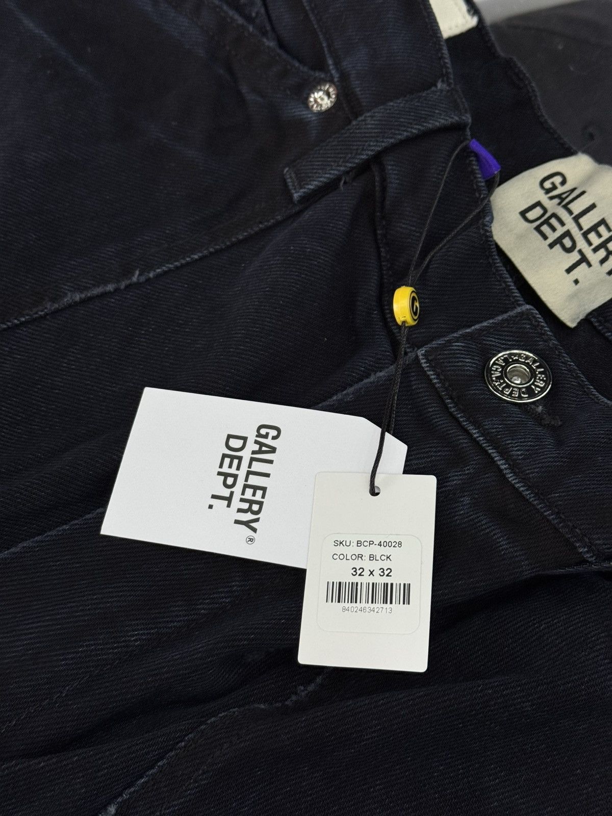 Gallery Dept. Gallery Dept Branko Carpenter Denim Jeans Black Size US 32 / EU 48 - 16 Thumbnail