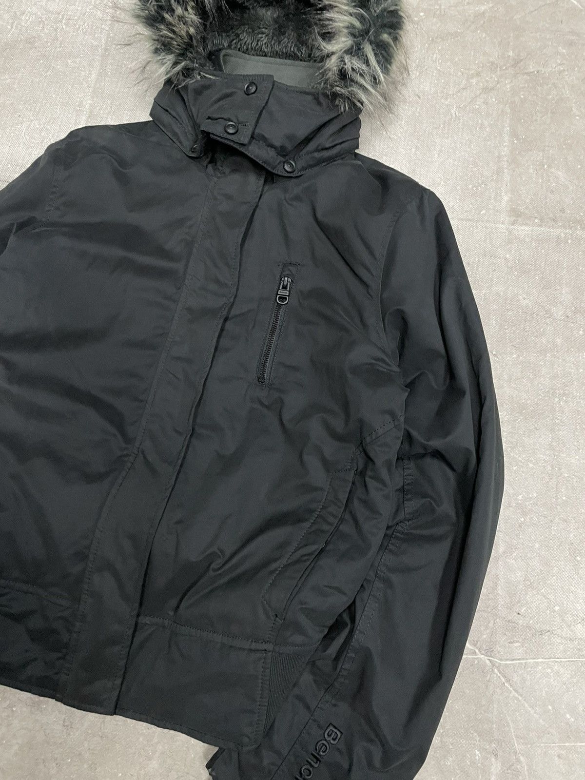 If Six Was Nine Black Bomber fur hood If six was nine style y2k hype Size US M / EU 48-50 / 2 - 4 Thumbnail