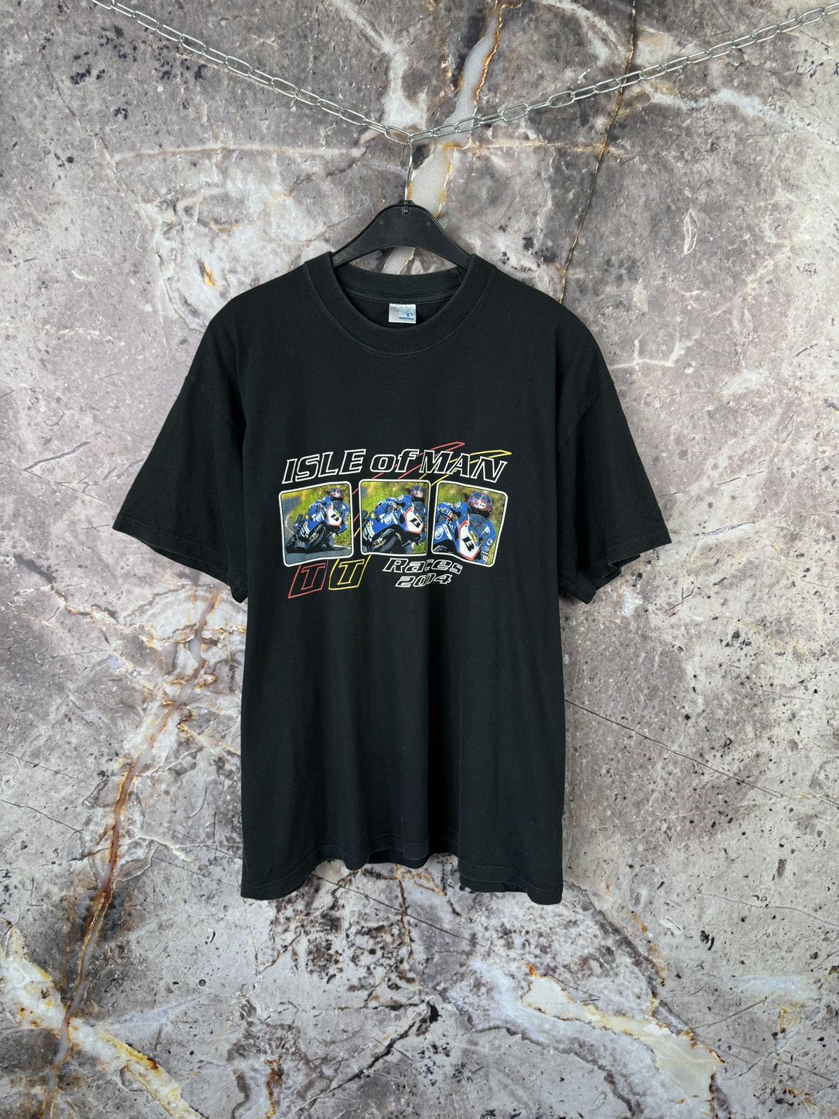 Vintage Men’s Isla Of Man Races 2004 T-Shirt Sportswear Size XL Size US XL / EU 56 / 4 - 1 Thumbnail