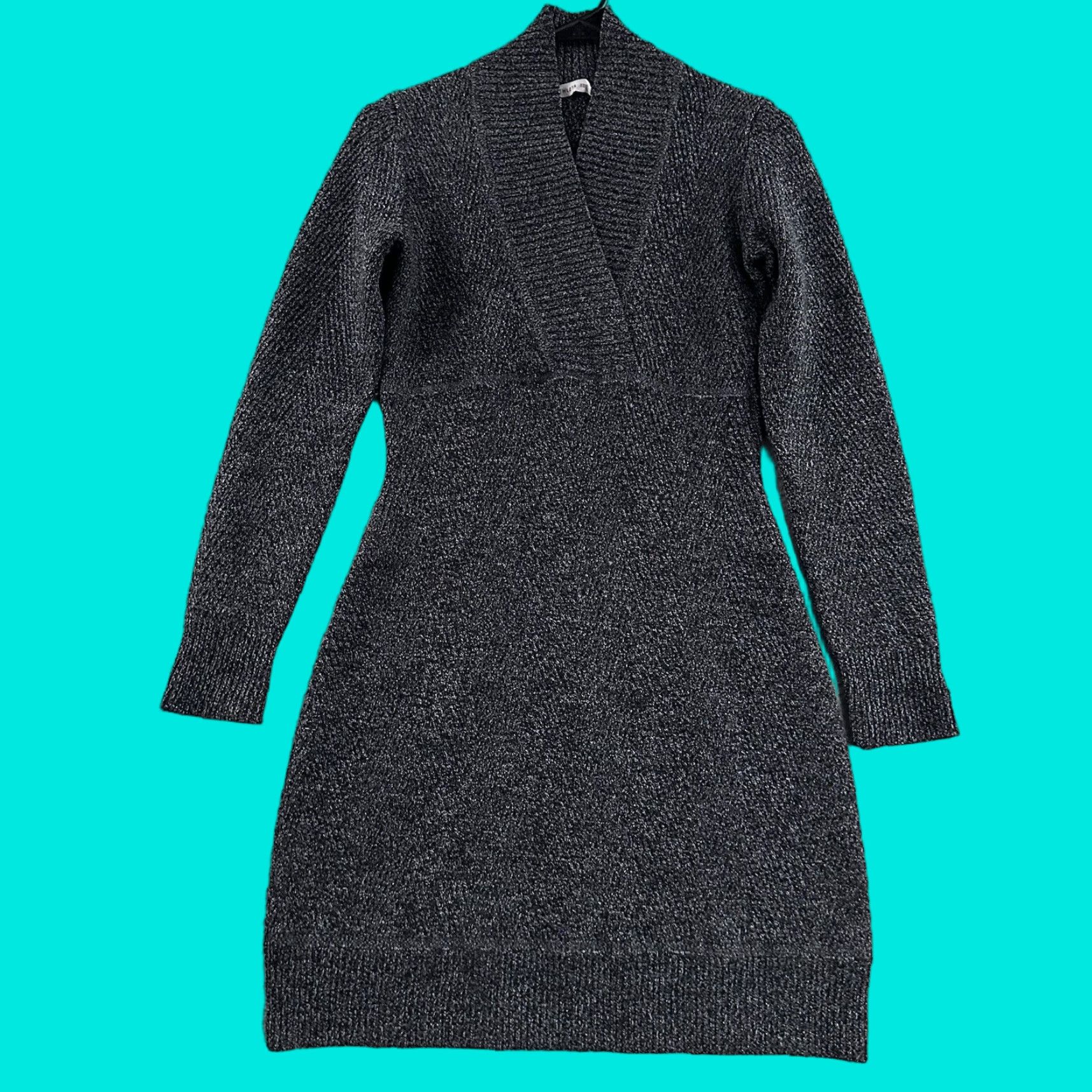 Athleta Athleta Womens Dress Black Marled Size XS Innsbrook Wool Blend Sweater Dress Size XS / US 0-2 / IT 36-38 - 1 Thumbnail