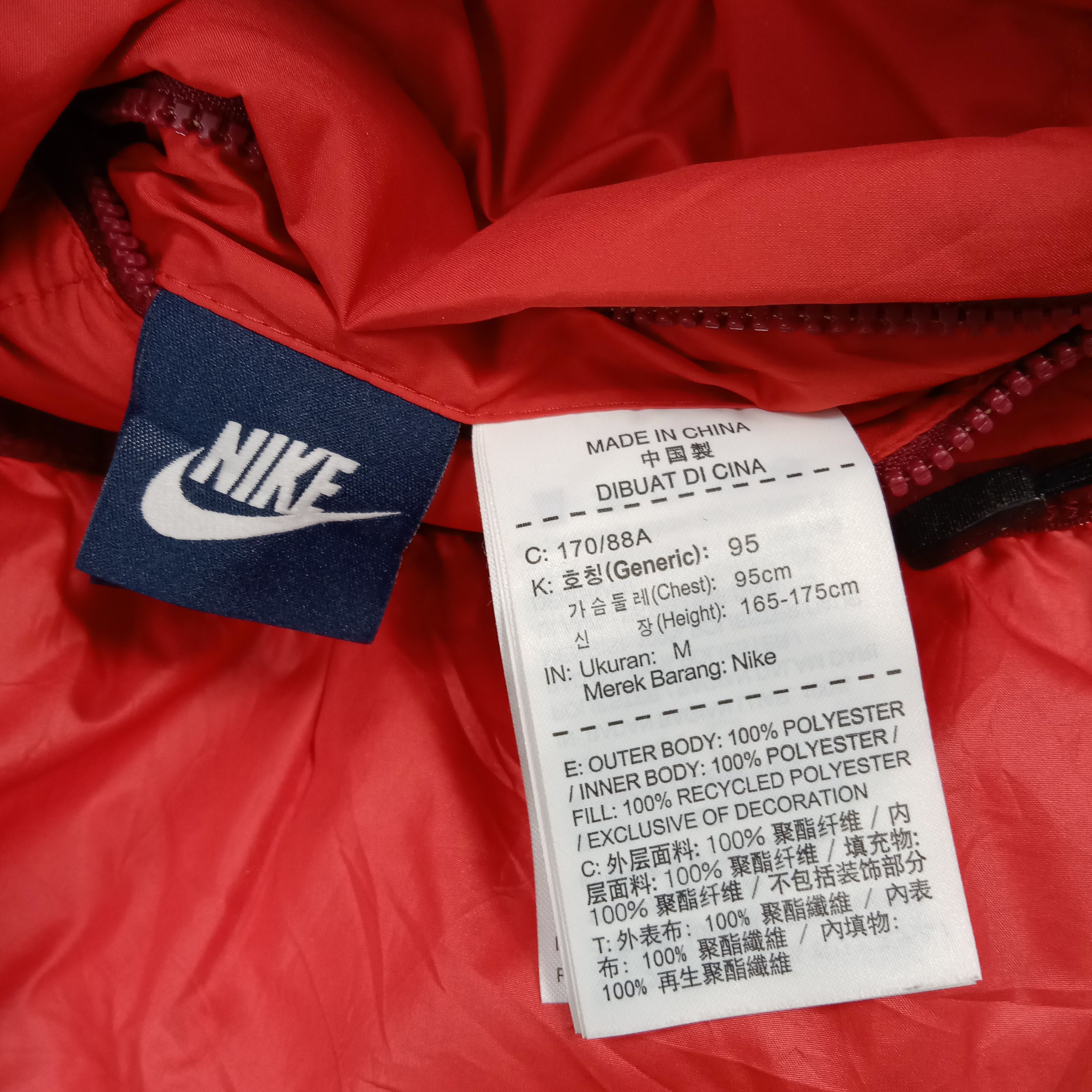 Nike Nike Outdoor Reversible Puffer Jacket C289N3 Size US M / EU 48-50 / 2 - 9 Thumbnail