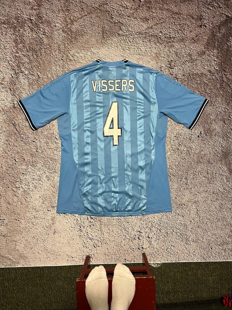 Vintage Ajax Amsterdam Jersey Mens Size XL Blue Adidas Netherland Size US XL / EU 56 / 4 - 4 Thumbnail