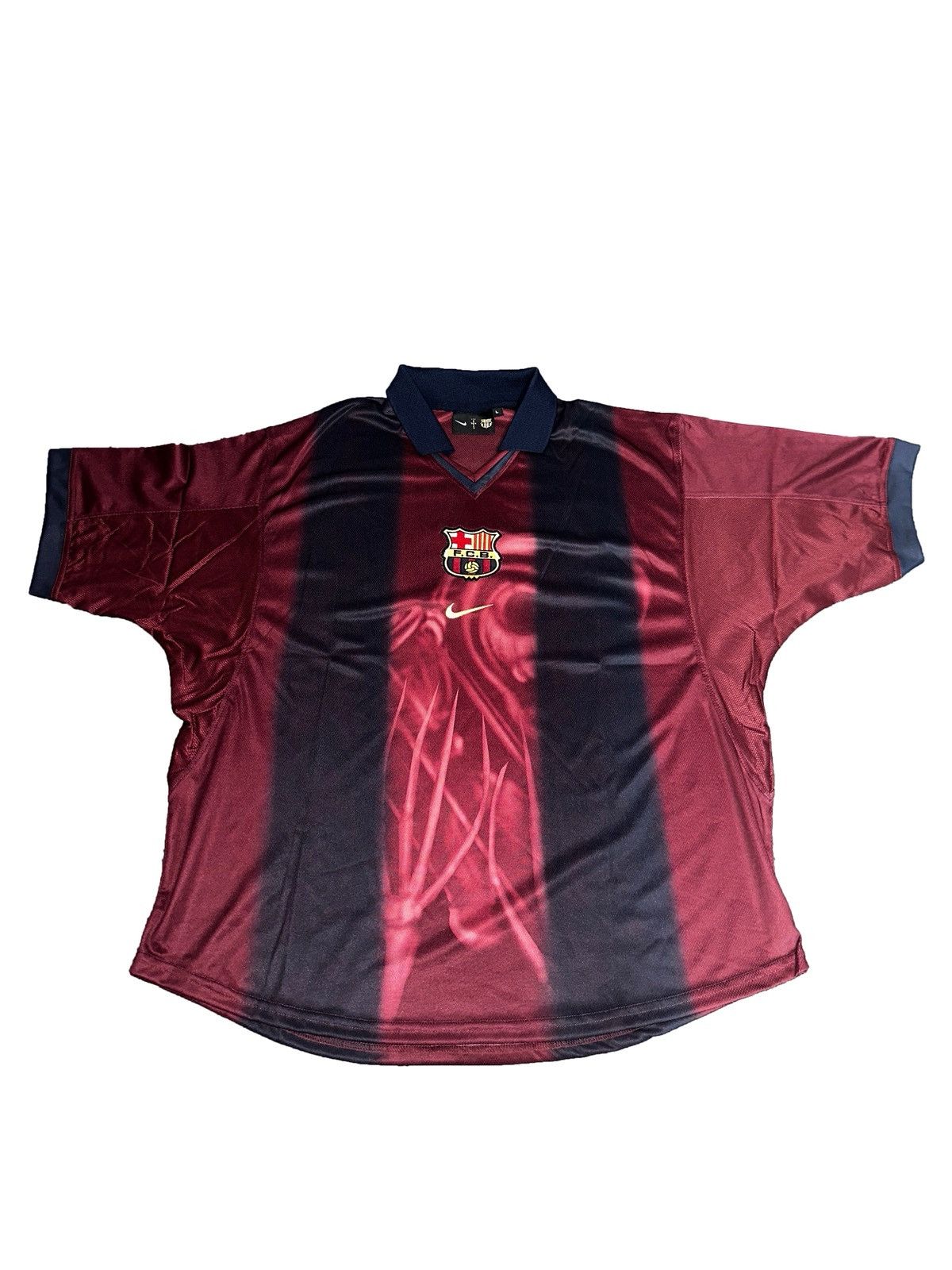 Nike × Travis Scott CJ X NIKE X FCB SKELETON RETRO JERSEY Size US L / EU 52-54 / 3 - 1 Thumbnail