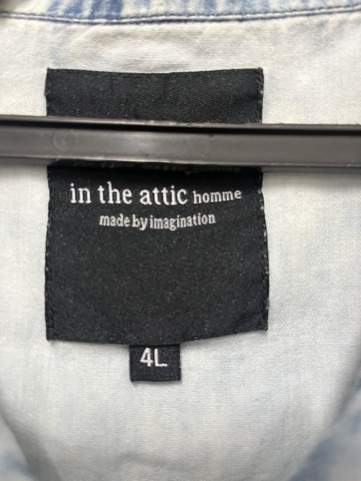 In the attic punk seditionaries anarchy wash blue shirts