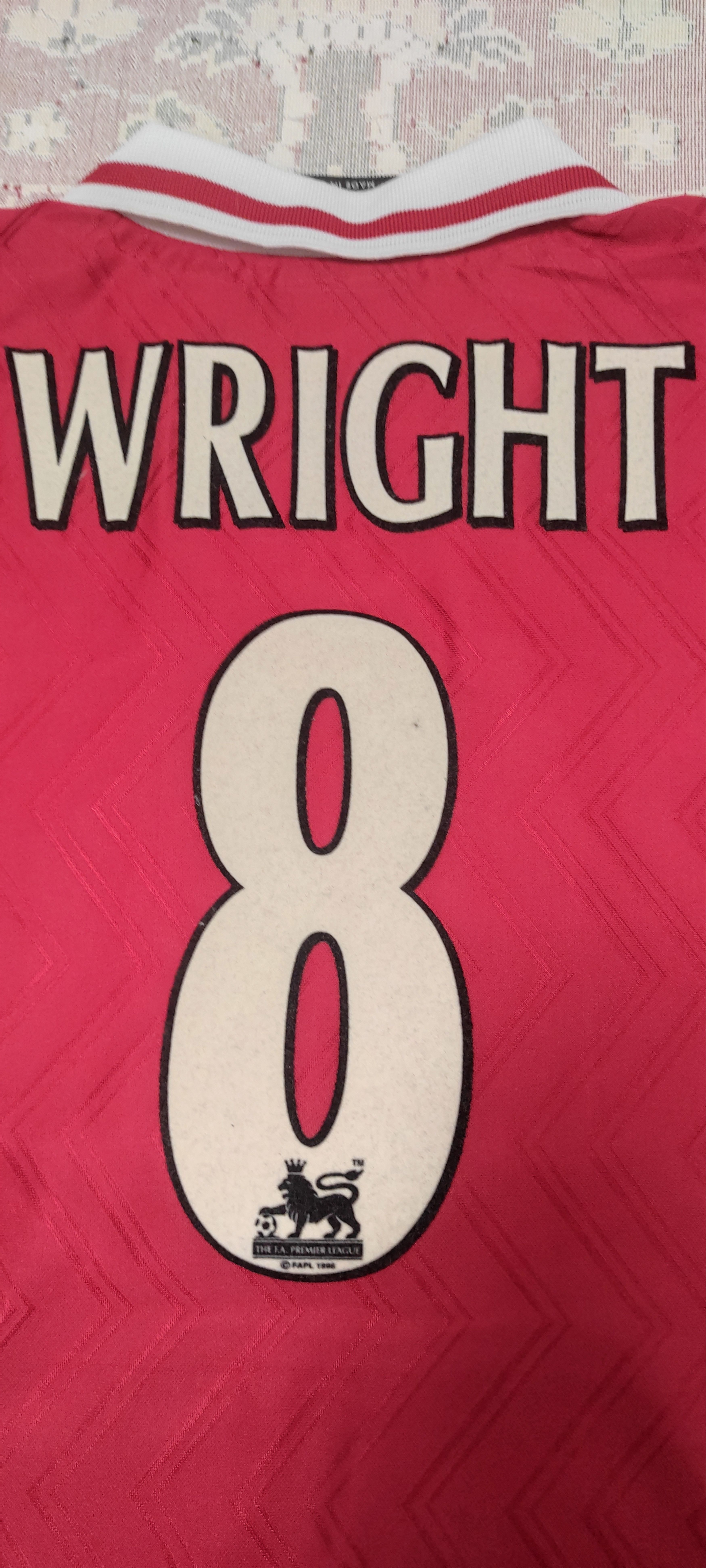 Nike Arsenal #8 Wright Phillips Home 1996 - 1998 Rare Size US L / EU 52-54 / 3 - 3 Thumbnail
