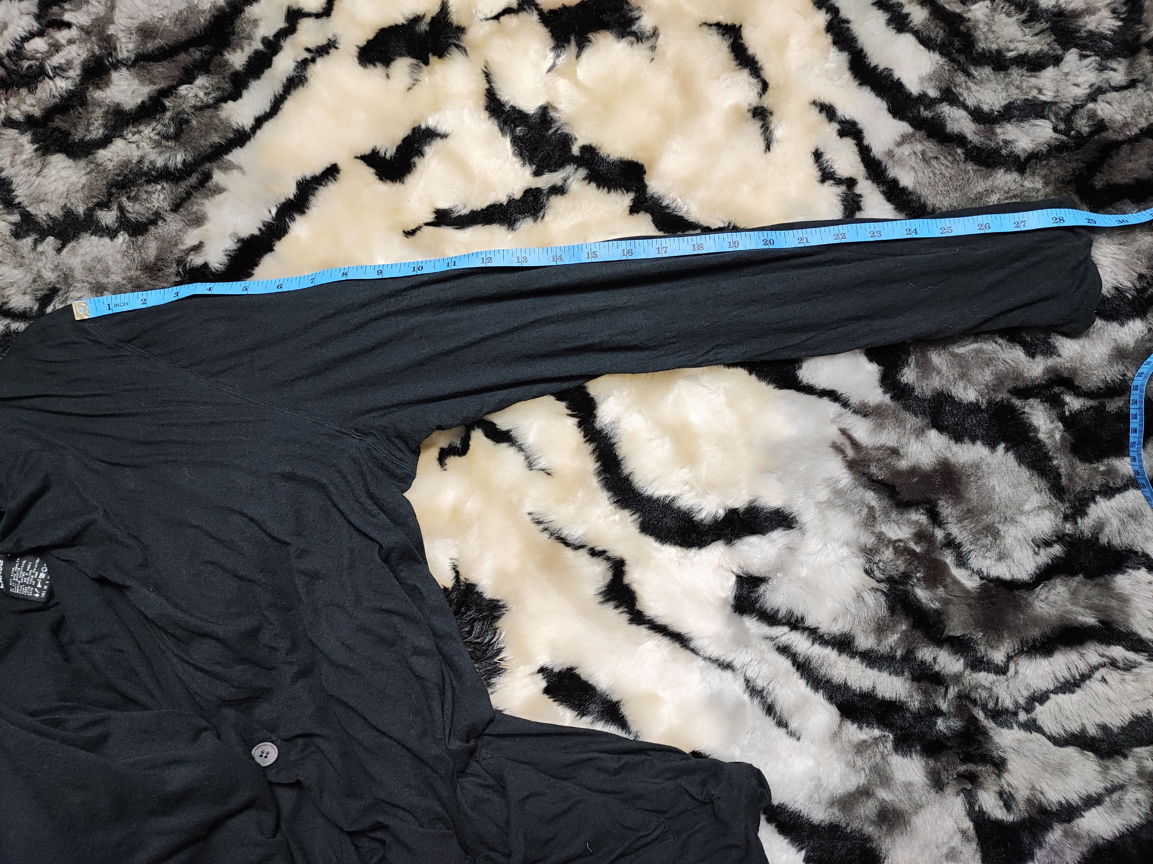 PPFM PPFM Plain Cardigan Black Size US L / EU 52-54 / 3 - 11 Thumbnail