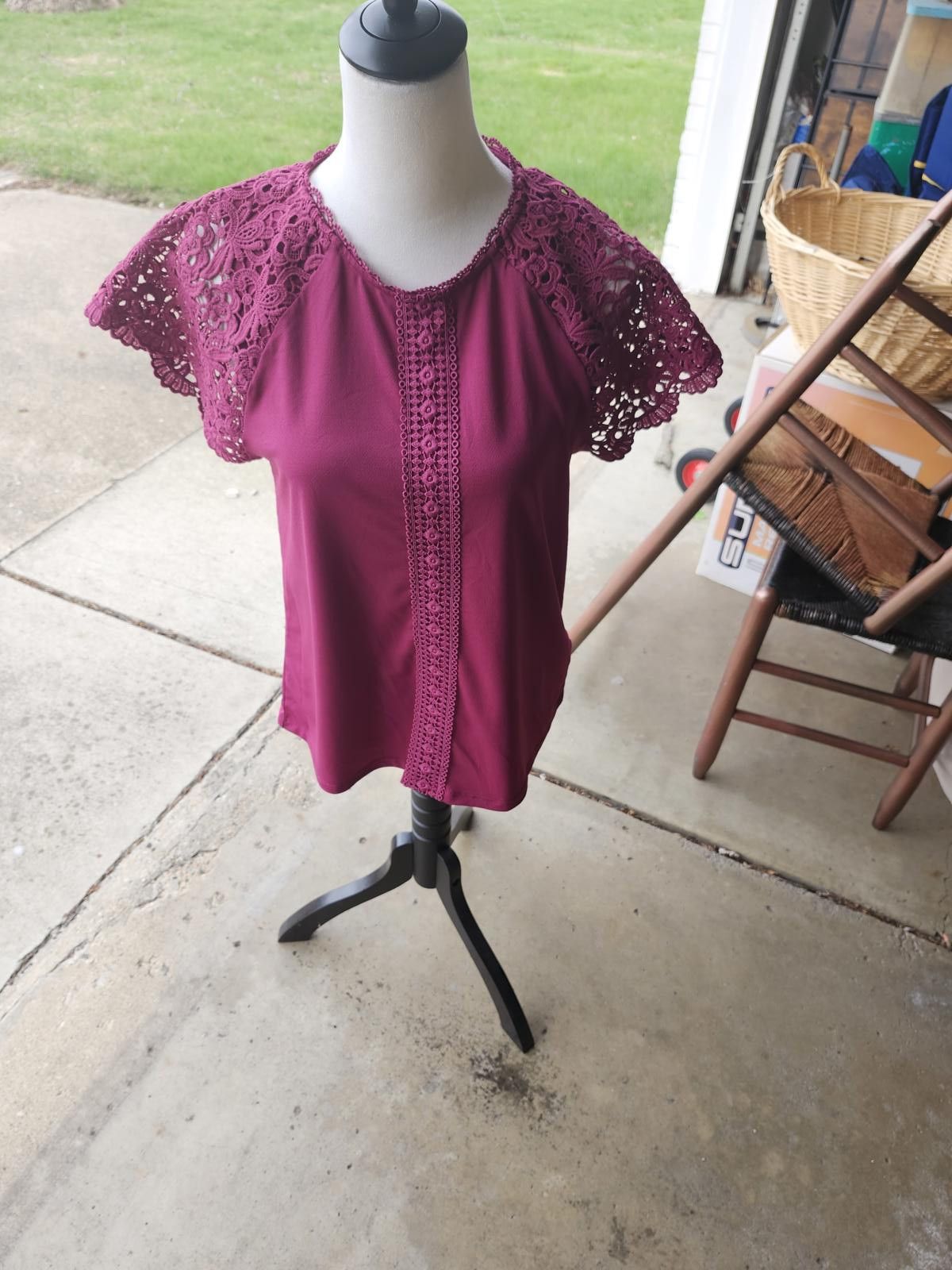 Designer Cable and gauge knit top Size S / US 4 / IT 40 - 1 Thumbnail
