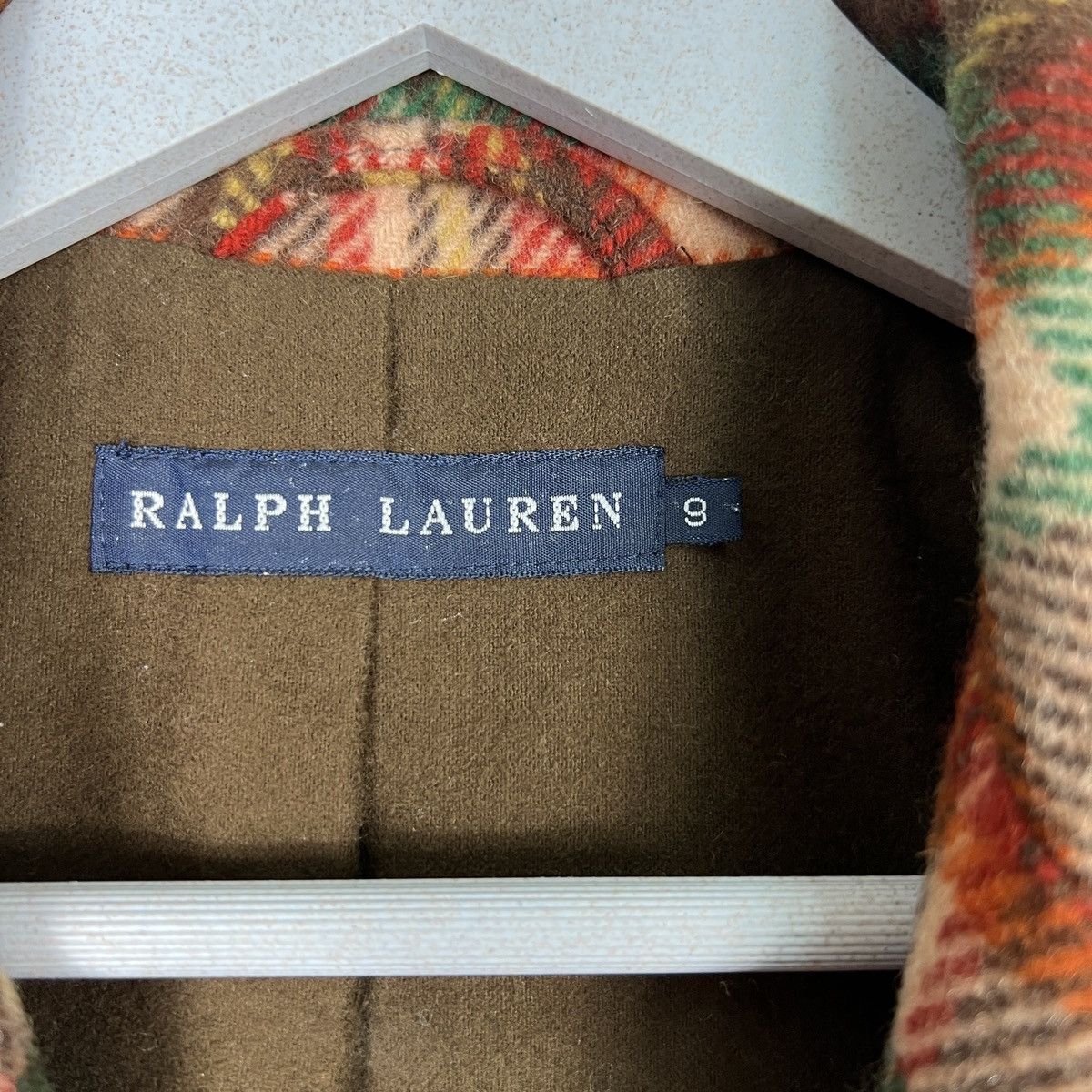 Ralph Lauren 🔥 RALPH LAUREN WOOL PLAID DOUBLE BREAST Size US S / EU 44-46 / 1 - 15 Thumbnail