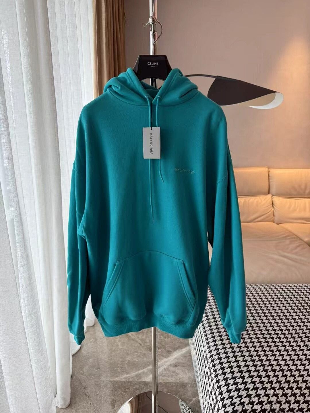 Balenciaga Balenciaga Embroidered Letter Sweatshirt Size US S / EU 44-46 / 1 - 1 Thumbnail