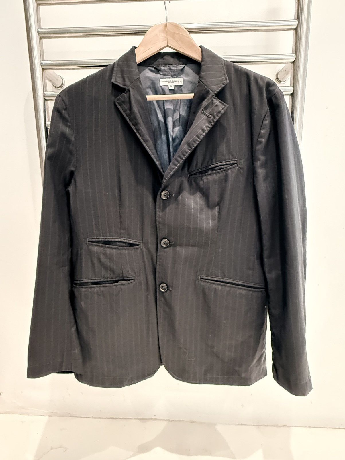Engineered Garments Engineer Garments pin stripe blazer Size US S / EU 44-46 / 1 - 1 Thumbnail