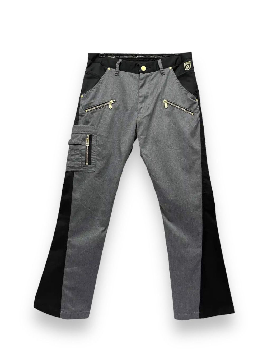 Edwin DOPE🔥Hybrid Tactical Pocket Punk Zipper Poly-Cotton Flare Size US 30 / EU 46 - 5 Thumbnail