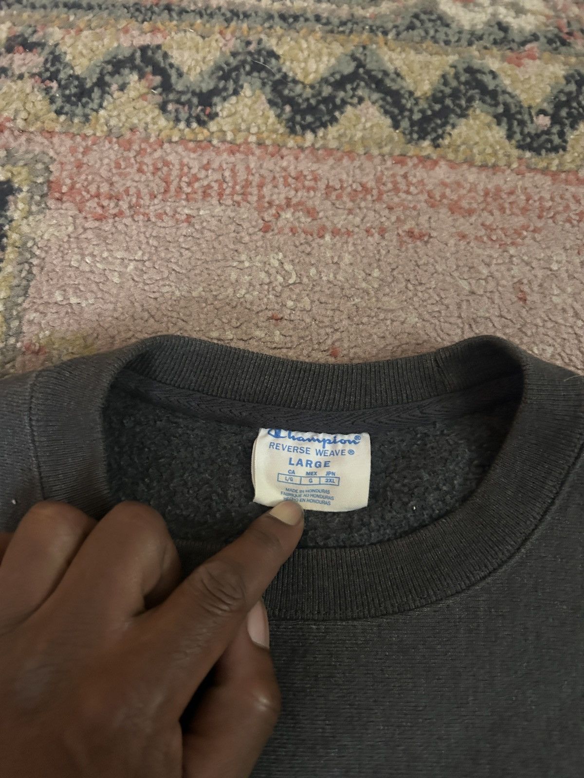 Champion Champion Reverse Weave Blank Sweatshirt Size US L / EU 52-54 / 3 - 2 Thumbnail