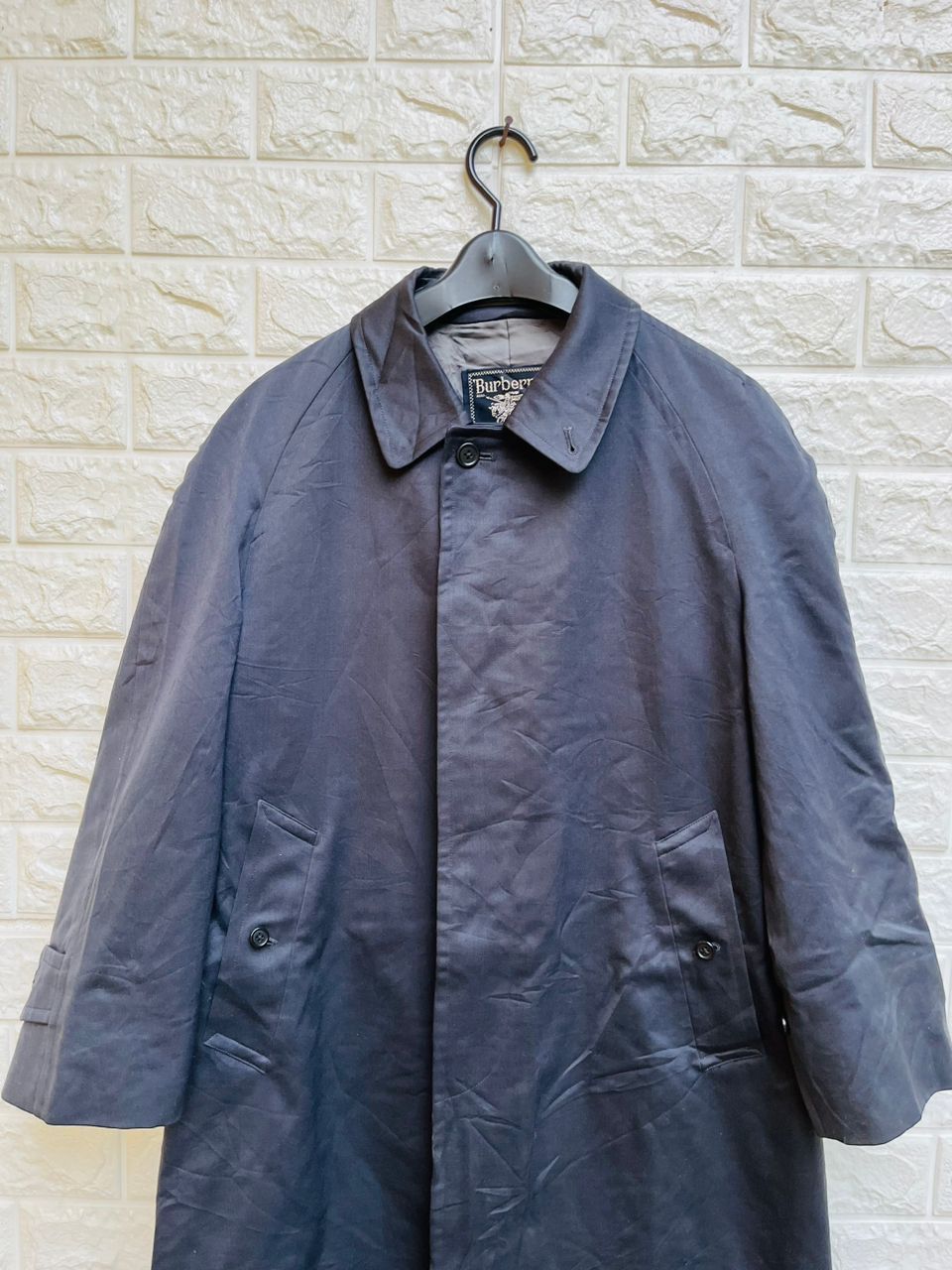 Burberry × Japanese Brand × Vintage Vintage Burberrys Long Coat Designer Fashion Style Size US L / EU 52-54 / 3 - 3 Thumbnail