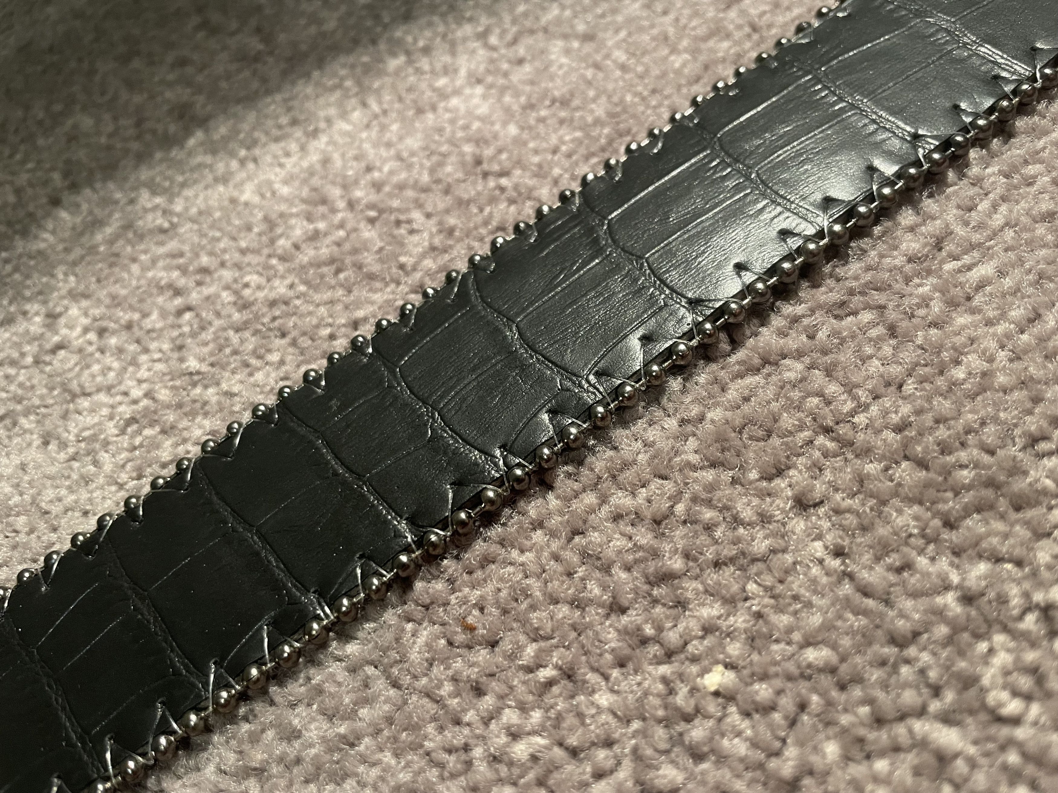 Other Black Studded Belt Size ONE SIZE - 4 Thumbnail