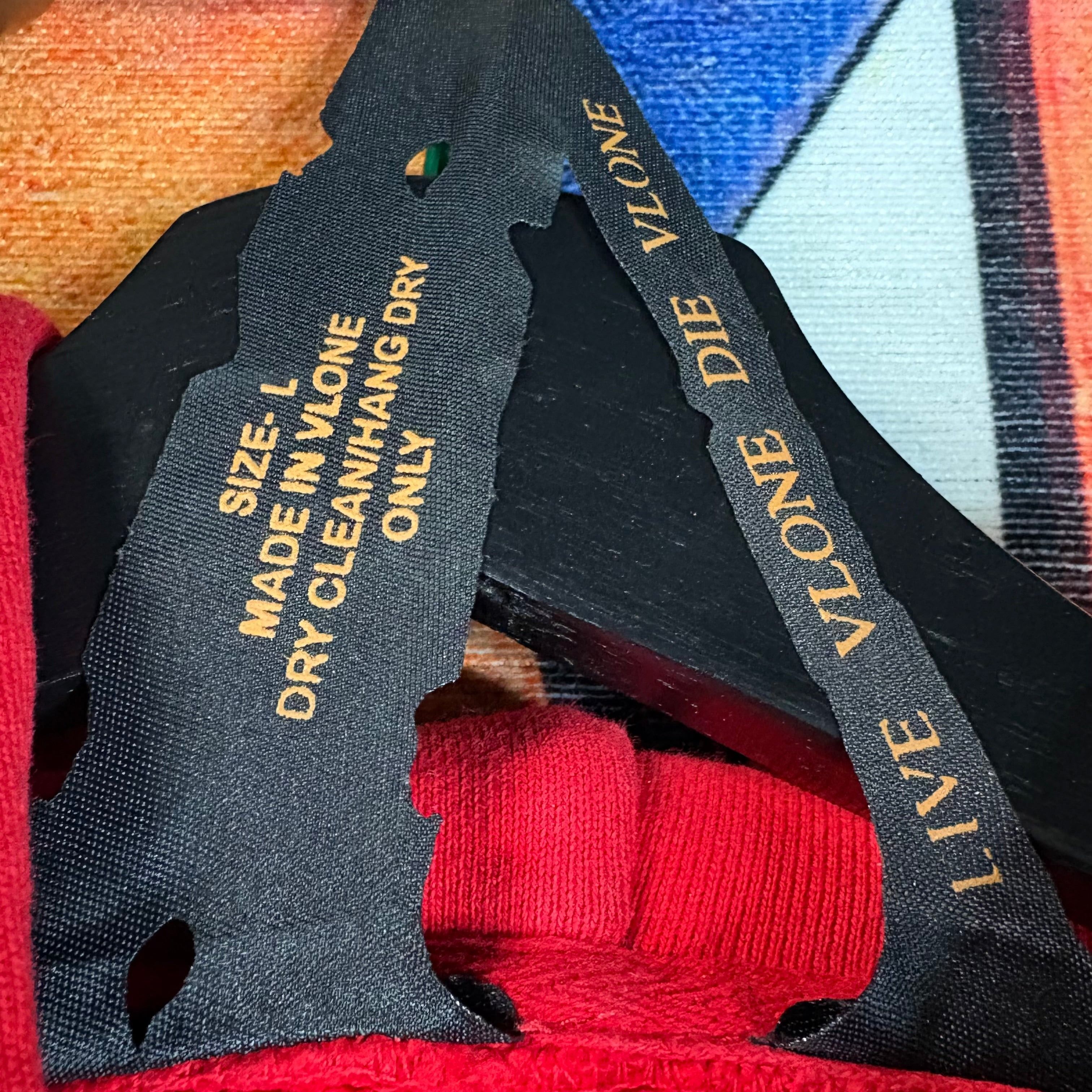 Vlone Vlone Red Panther Hoodie Size Large Size US L / EU 52-54 / 3 - 3 Thumbnail