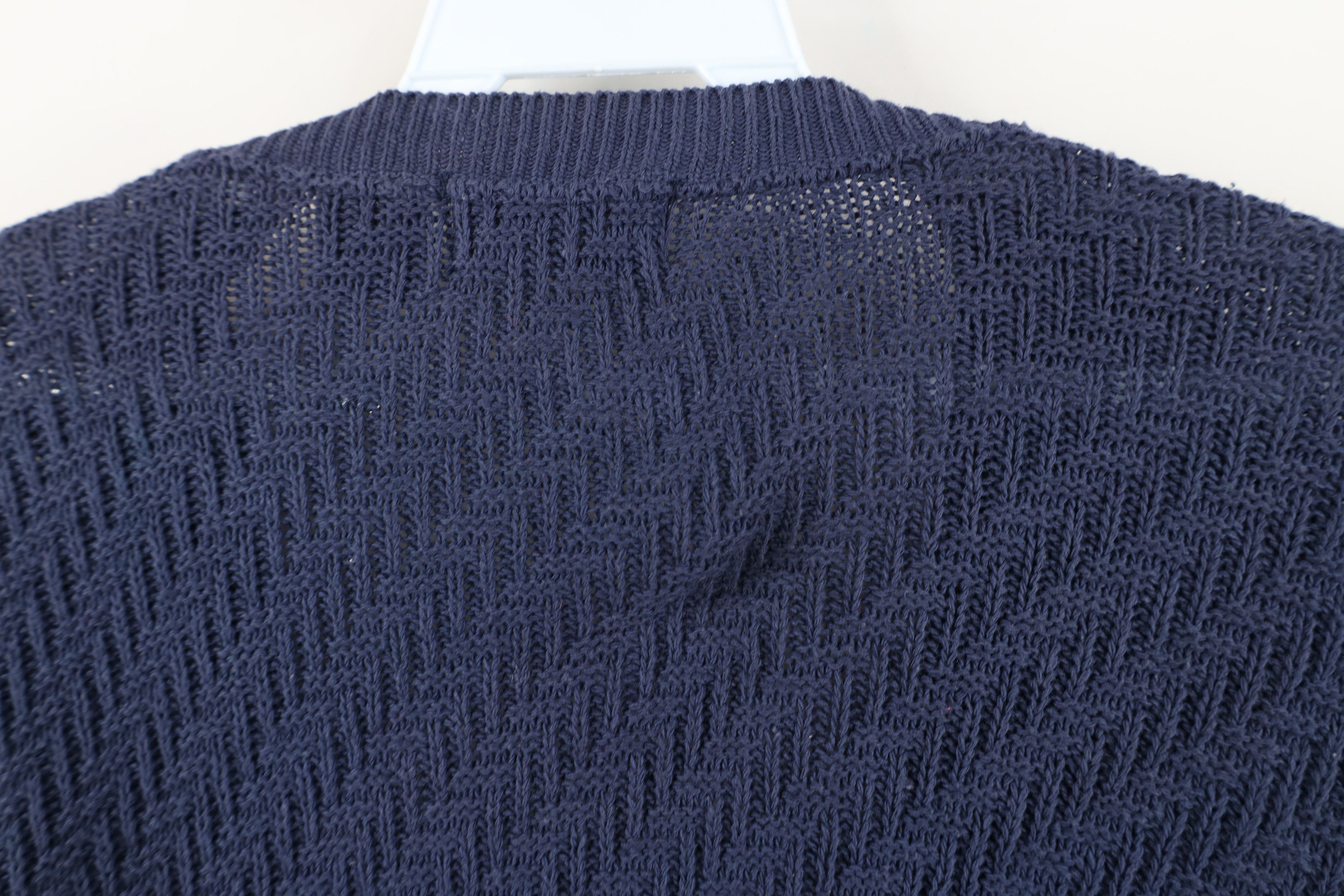 Vintage Vintage 90s Streetwear Knit Zig Zag Cardigan Sweater USA Size US L / EU 52-54 / 3 - 10 Thumbnail