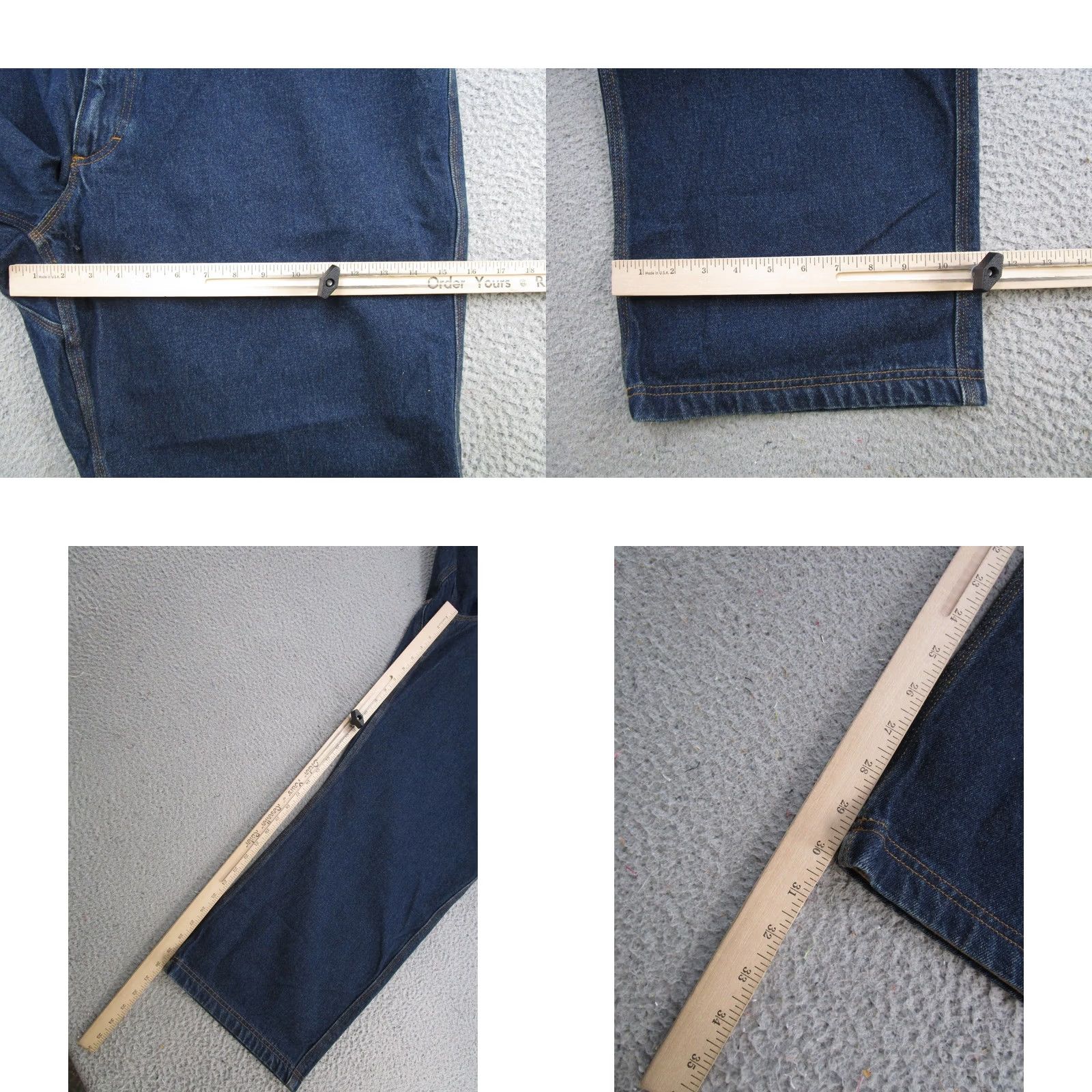 Vintage Duluth Ballroom Relaxed Fit Jeans Blue Denim 48x30 86069 NEW Men's Jeans Regular 48 Size US 32 / EU 48 - 8 Thumbnail