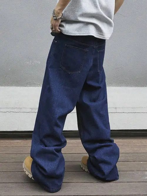 Other Skate Baggy Denim Jeans Wide leg Size US 34 / EU 50 - 4 Thumbnail