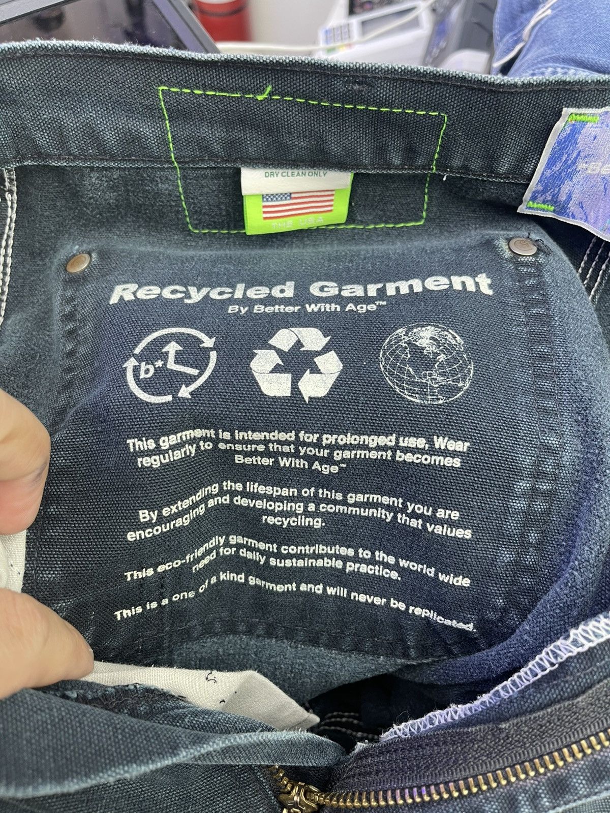 Better With Age Better with age carpenter pants black Size US 32 / EU 48 - 11 Thumbnail
