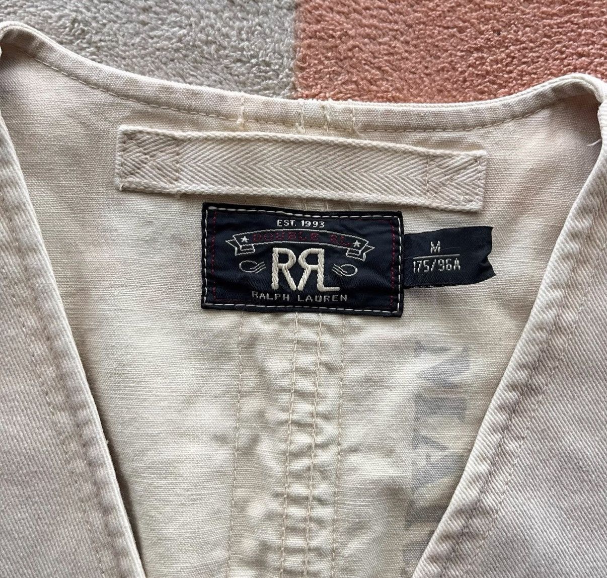 RRL Ralph Lauren Military Style Hunting Vest - Ralph Lauren K22 Size US M / EU 48-50 / 2 - 5 Thumbnail