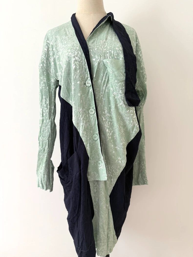 Vivienne Westwood Vivienne Westwood Blue and green color collision, deconstr Size S / US 4 / IT 40 - 1 Thumbnail