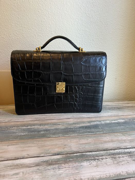 Other VALENTINO CHRISTY CROC EMBOSSED TOP HANDLE BAG | Grailed