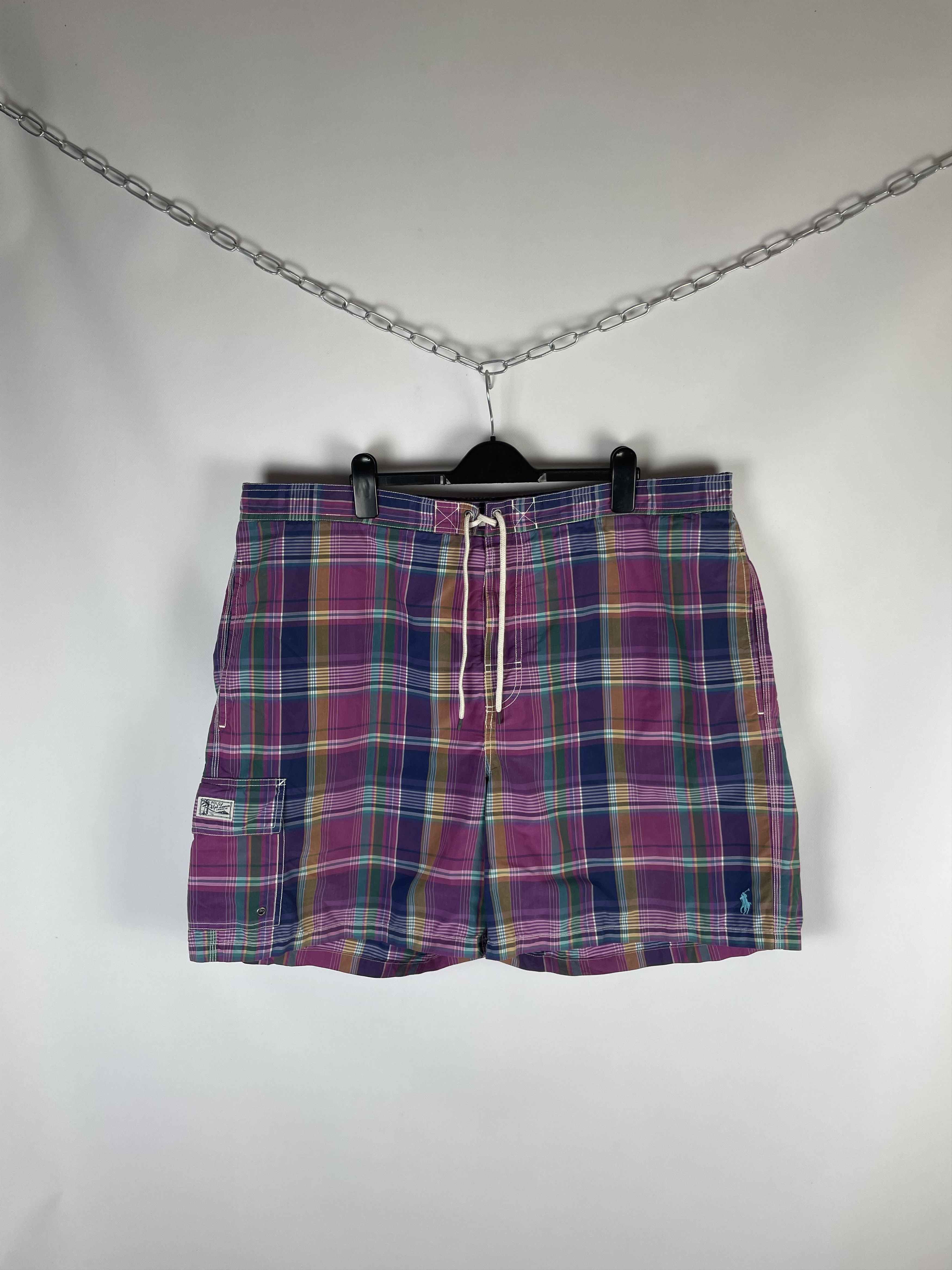 Polo Ralph Lauren × Ralph Lauren × Vintage Vintage Polo Ralph Lauren Shorts Y2K Logo Pony USA Size US 38 / EU 54 - 1 Thumbnail