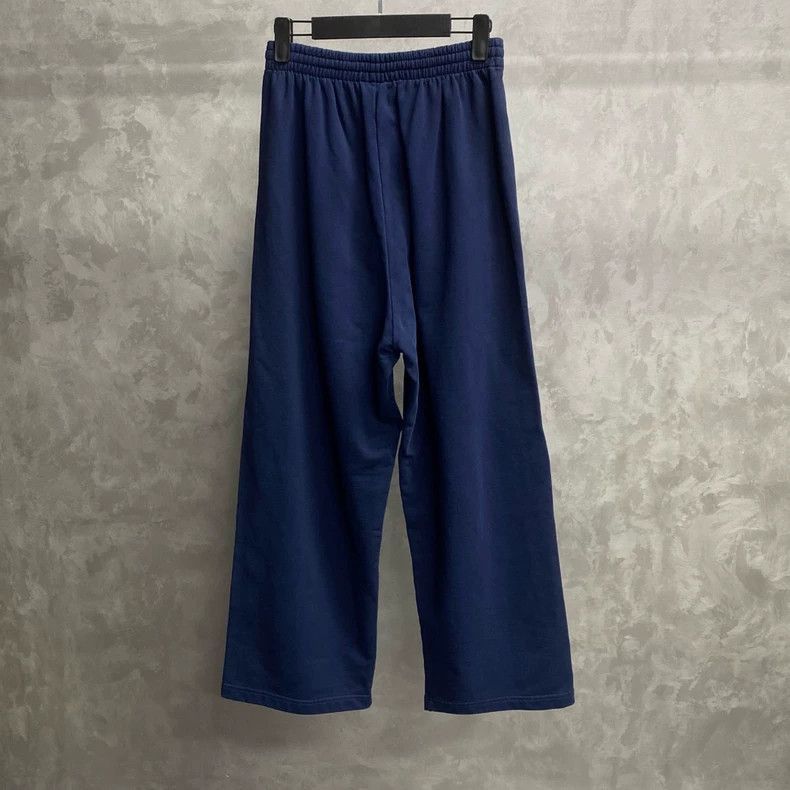 Balenciaga Balenciaga balenciaga adidas navy blue embroidered logo sw Size US 28 / EU 44 - 2 Thumbnail